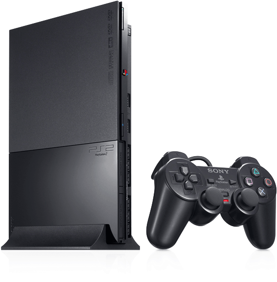 Playstation 2 Slim (600x600), Png Download