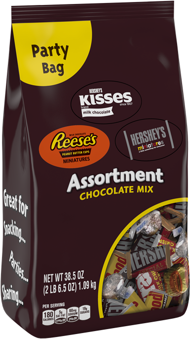 Hershey's Chocolate Candy Assortment - Hershey's Assortment (720x720), Png Download