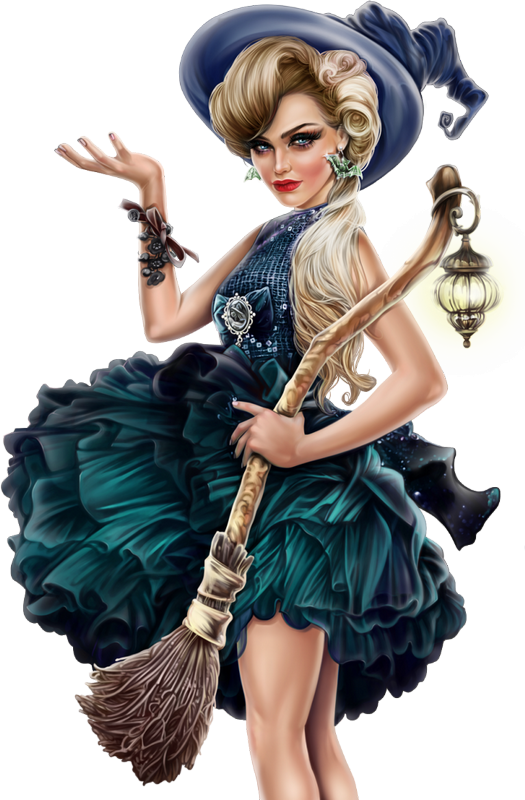 Psp, Halloween 1, Witches, Tube, Vampires, Sexy Wife, - Hd Sorciere Halloween (525x800), Png Download