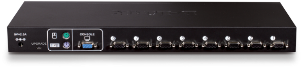 8 Port Ps2 Usb Combo Kvm Switch Kvm - Kvm Switch 8 Port Dlink (709x399), Png Download