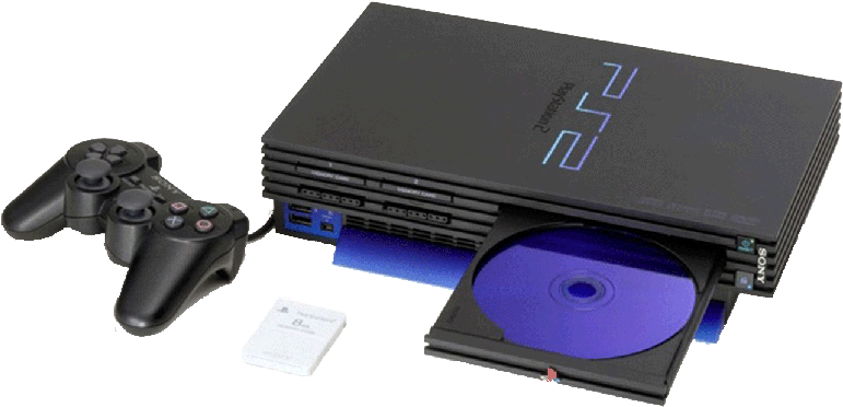 Playstation 2 And Games (770x433), Png Download