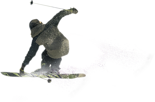 Tourism Sun Peaks - Snowboarding (535x353), Png Download