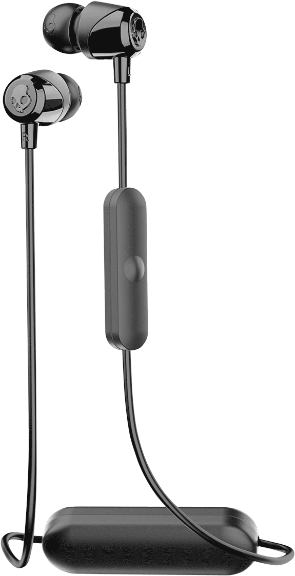 Jib Wireless Earbuds-black (2000x1200), Png Download