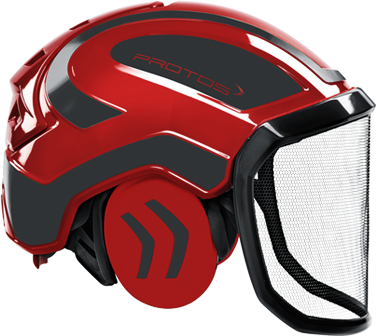 Casco Protettivo Per Boscaiolo | Full Size PNG Download | SeekPNG