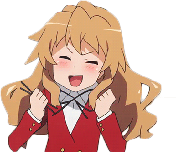 Lien Direct, 2017/52/2/1514307527 Taiga 38 Happy - Taiga Aisaka (622x489), Png Download