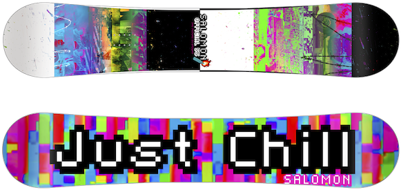 Salomon Official Snowboard 2017 (640x342), Png Download