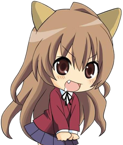 Lien Direct, 2017/52/2/1514306765 Taiga 6 Faim - Kawaii Anime Chibi Neko (622x489), Png Download