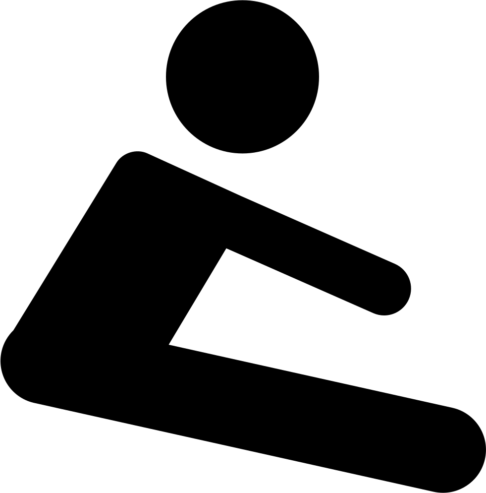 Jumping Silhouette - - Sign (981x994), Png Download