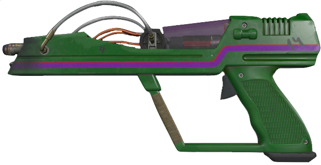 Face Melter Model Iw - Zombies In Spaceland Face Melter (652x335), Png Download