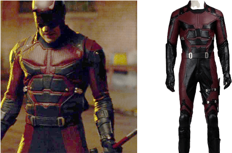 Saveenlarge - Daredevil Season 3 Costume (500x300), Png Download
