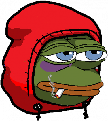 Russian Pepe - Pepe Russia (375x420), Png Download