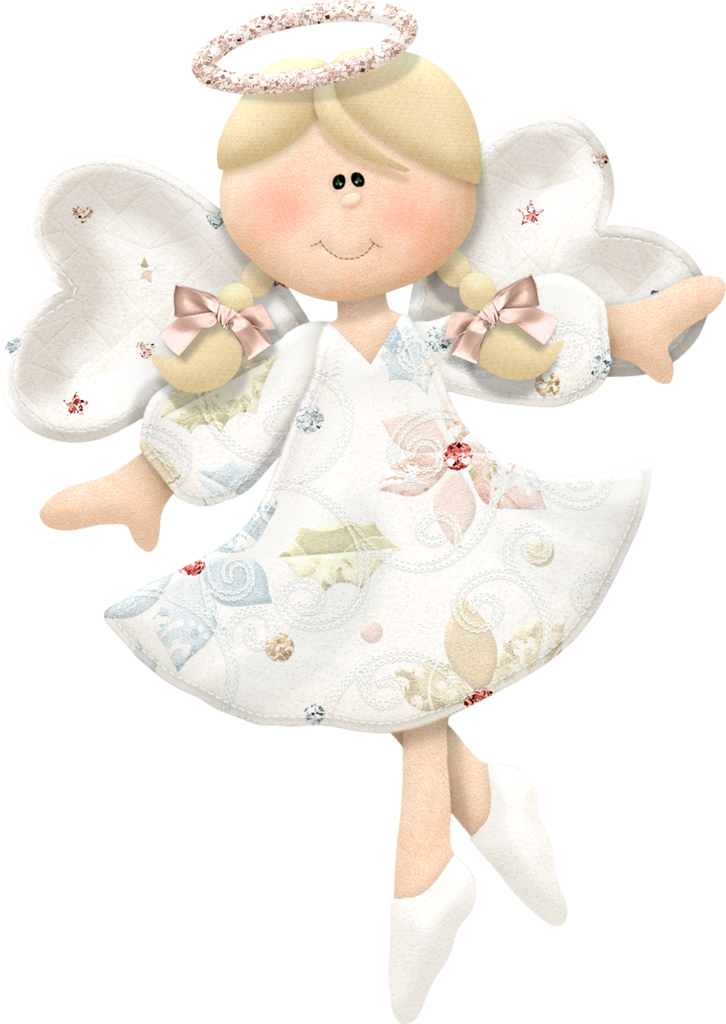 Christmas Angel Clip Art - Clip Art (726x1024), Png Download