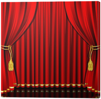 Theatre Curtain (400x400), Png Download
