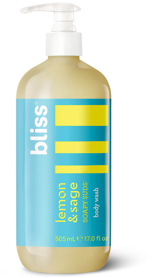 Lemon & Sage Soapy Suds™ - Bliss Body Wash (600x600), Png Download
