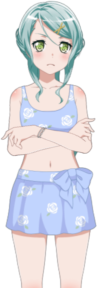 Swimsuit 2018 Live2d Model - Model (477x701), Png Download