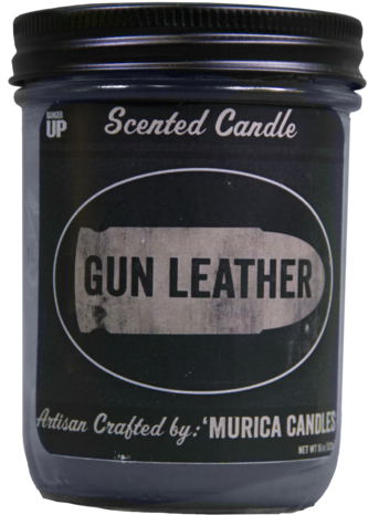 Gun Leather 'merica Candle - Umbrella Man By Roald Dahl (353x480), Png Download