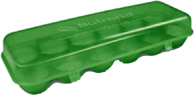 Nutrena Poly Egg Carton - Plastic (700x700), Png Download