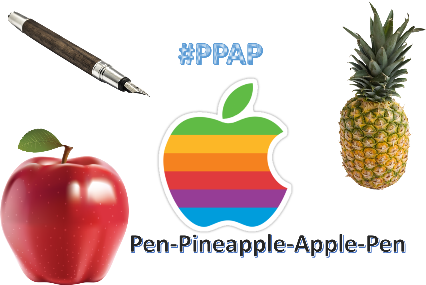 Have You Heard Of This New Catchy Viral Song - Apple (1553x1013), Png Download