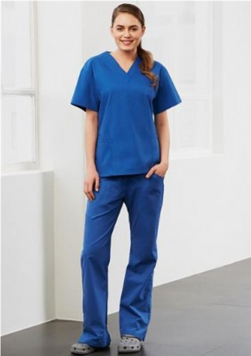 Classic Scrub Pant - Mid Blue Scrubs (700x700), Png Download