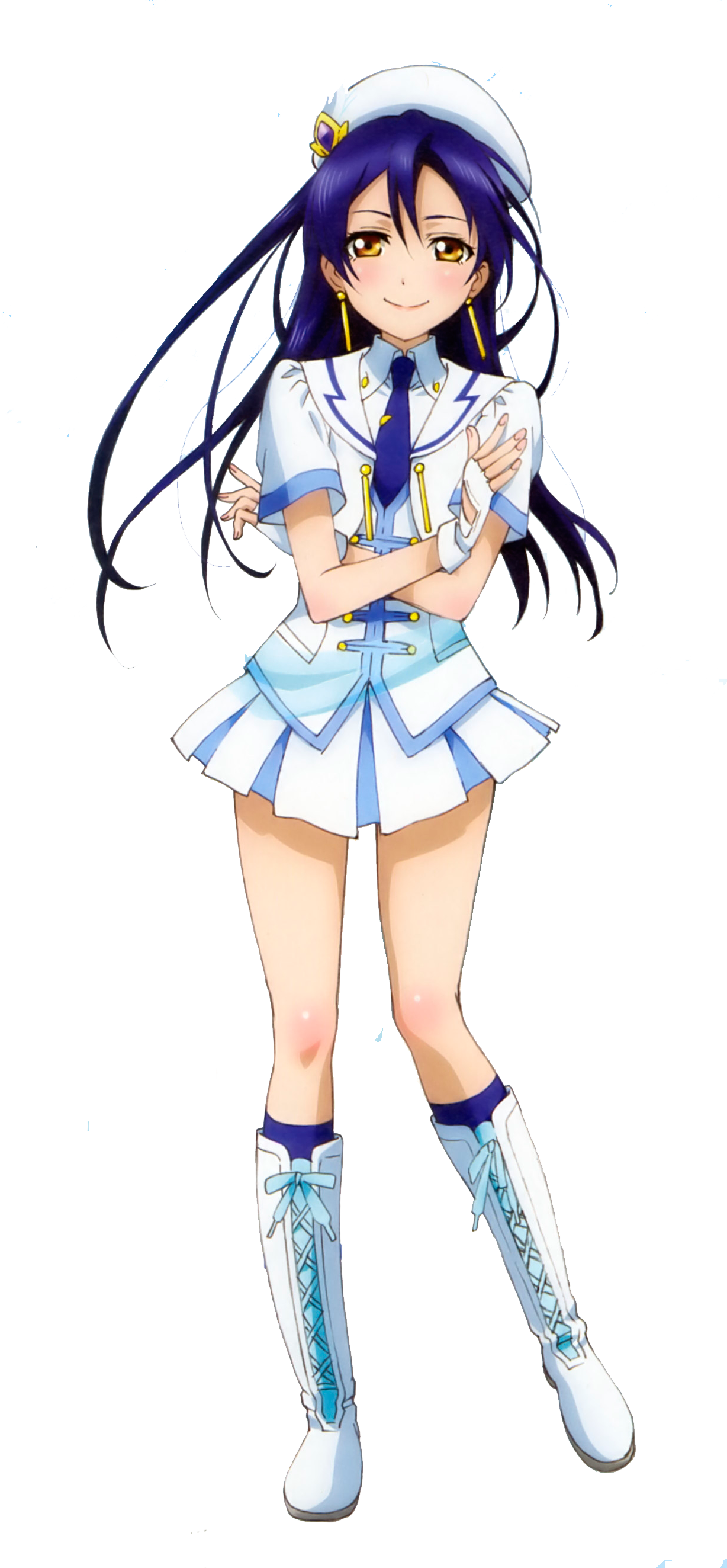 Ll Renders Umi Wonderful Rush - Eli Ayase Wonderful Rush (1228x2647), Png Download