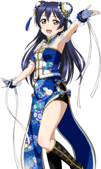 #love Live School Idol Project #umi #umi Sonoda - Llsif Umi Kung Fu Set Idolized Png (700x700), Png Download