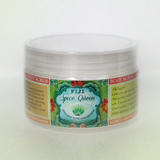 Sugar Scrub Mango & Mandarin - Coconut Oil (521x521), Png Download