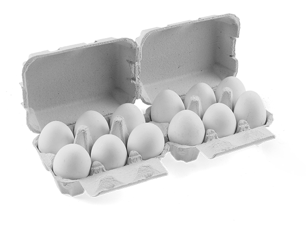 Egg Boxes Flattop - Egg (600x600), Png Download