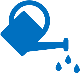 Keep On The Drier Side But Not Too Dry - Do Not Water Plants Sign (384x384), Png Download