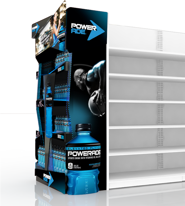 Punta De G - Powerade (600x690), Png Download
