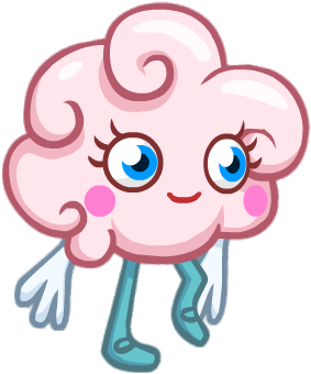 Dispy The Dinky Dreamcloud Walking - Spin Master Moshi Monsters Moshlings Dipsy 1.5-inch (351x365), Png Download