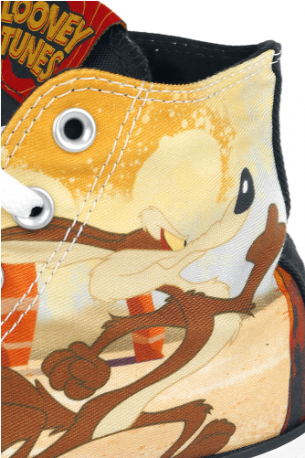 Coyote & Road Runner Men Sneakers High Multicolour - Looney Tunes (500x500), Png Download