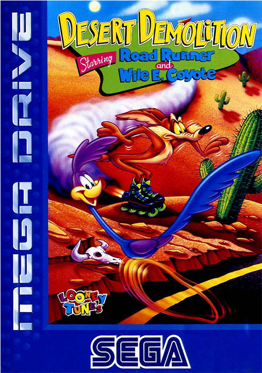 Desert Demolition Starring Road Runner And Wile E Coyote (768x768), Png Download