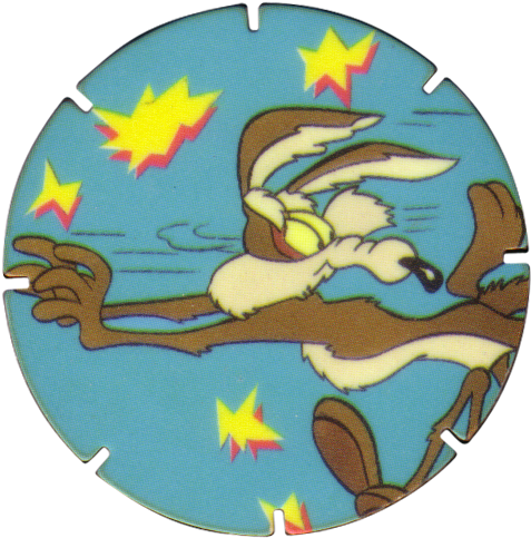 Tazos > Walkers > Looney Tunes 09 Wile E - Tazo Coyote (500x500), Png Download