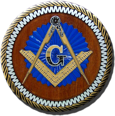 The Three Symbolic Degrees Of Freemasonry - Cafepress Masonic Square And Compass Round Ornament (400x400), Png Download
