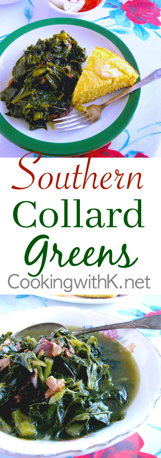 Southern Collard Greens - Clifford James Traditional Buttermilk Wooden Classic (562x1600), Png Download