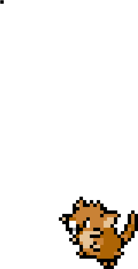 Raticate - Cartoon (1200x1200), Png Download