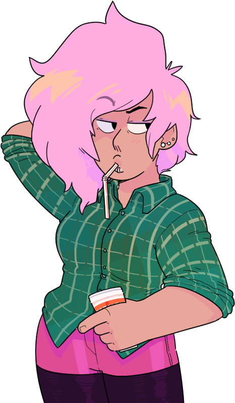 T-shirt Pink Clothing Facial Expression Nose Cartoon - Cartoon Flannel Shirt (600x800), Png Download