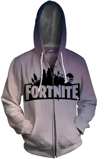 Fortnite Zip Up Hoodie - Acid Green Grain - Light (480x600), Png Download