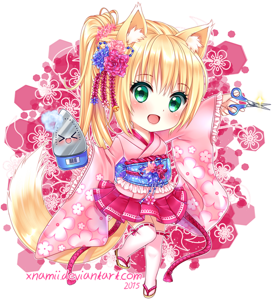 Https - //uploads - Disquscdn - C - - Chibi Png Deviantart (591x640), Png Download
