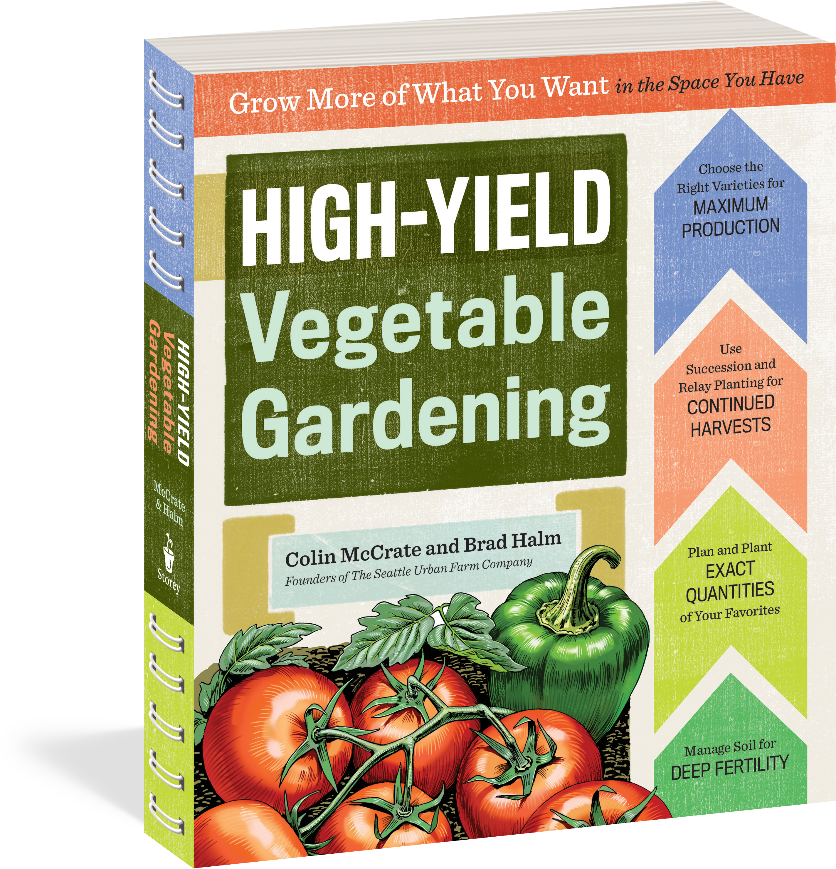 High-yield Vegetable Gardening - High-yield Vegetable Gardening: Grow More (2847x2957), Png Download