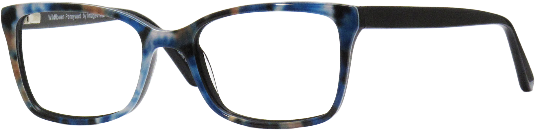 Wildflower Pennyworth Eyeglasses-blue Bonnet - Plastic (1920x538), Png Download