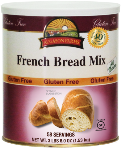 Gluten Free French Bread Mix - Brown Sugar 10 Can 56 Oz (500x500), Png Download
