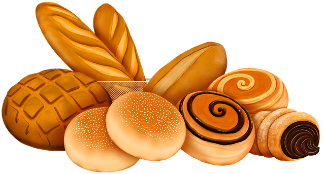 Bread (640x409), Png Download