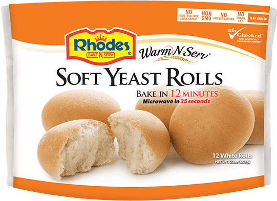 Rhodes Dinner Rolls (550x550), Png Download