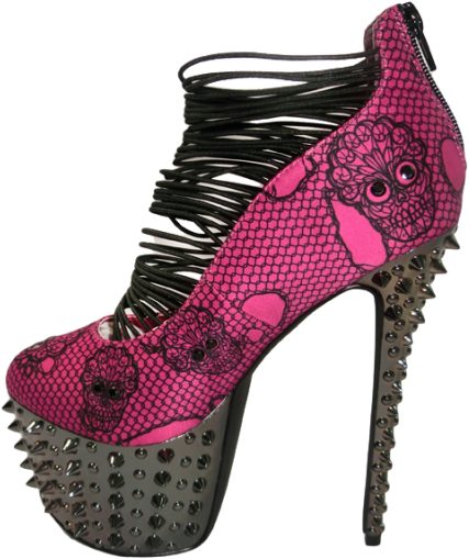 Save - High-heeled Shoe (600x800), Png Download