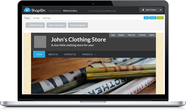 Macbook Storefront - Operating System (627x374), Png Download