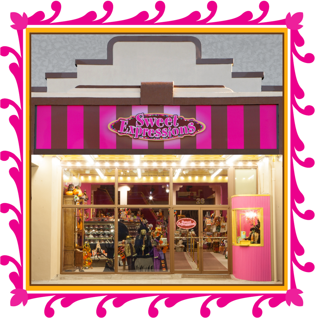 Storefront Cropped - Sweet Expressions Denville (1039x1080), Png Download