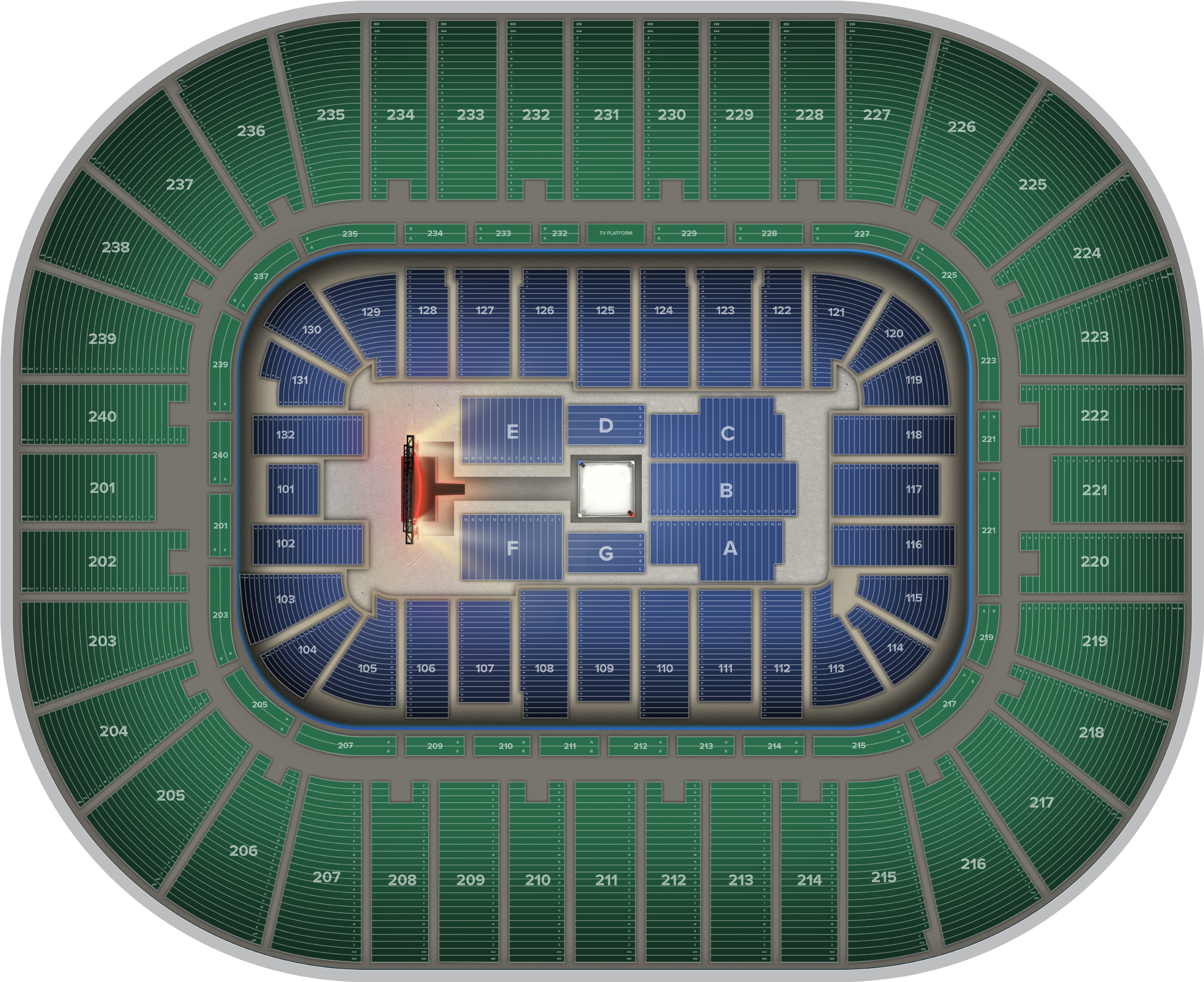 Greensboro Coliseum Seat 212 Row X (2560x1936), Png Download