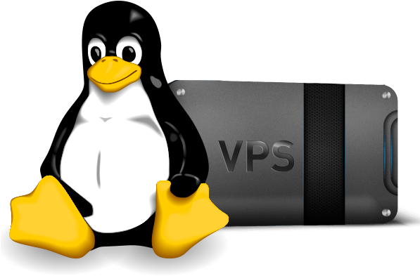 Linux Hosting Clipart Penguin - Linux Vps Hosting (596x404), Png Download