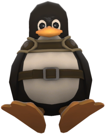 After Months Of Closed Betas, Open Beta And Hype, Steam - Team Fortress 2 Penguin (379x498), Png Download